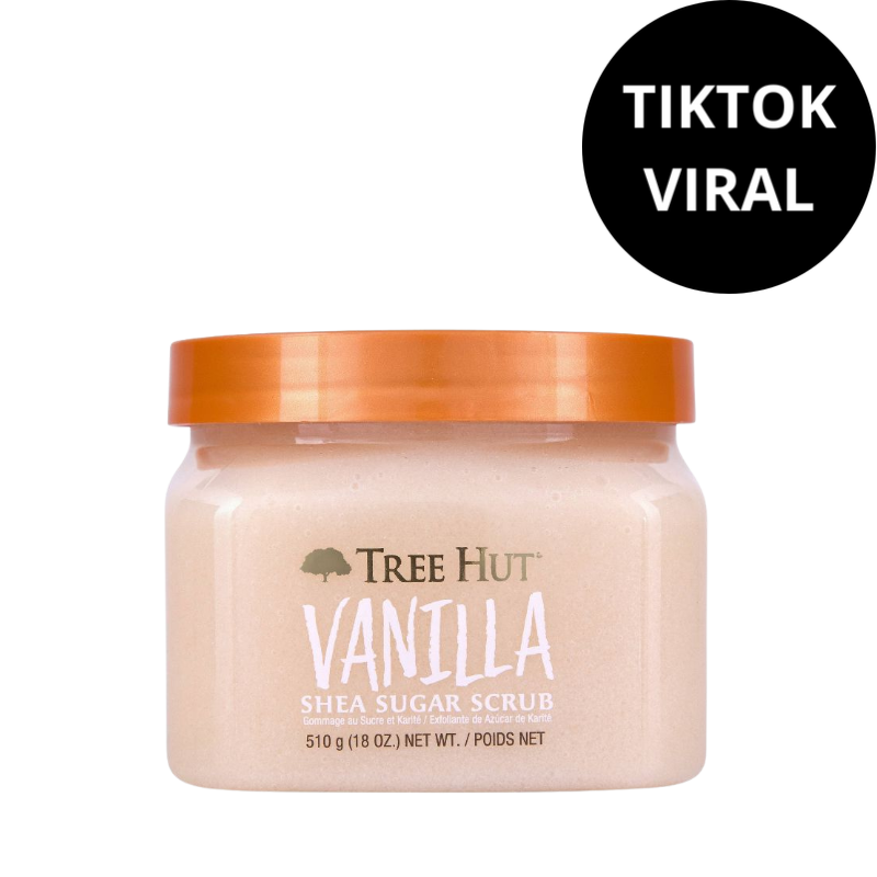 Tree Hut Shea Sugar Vanilla & Jasmine Body Scrub - 510g