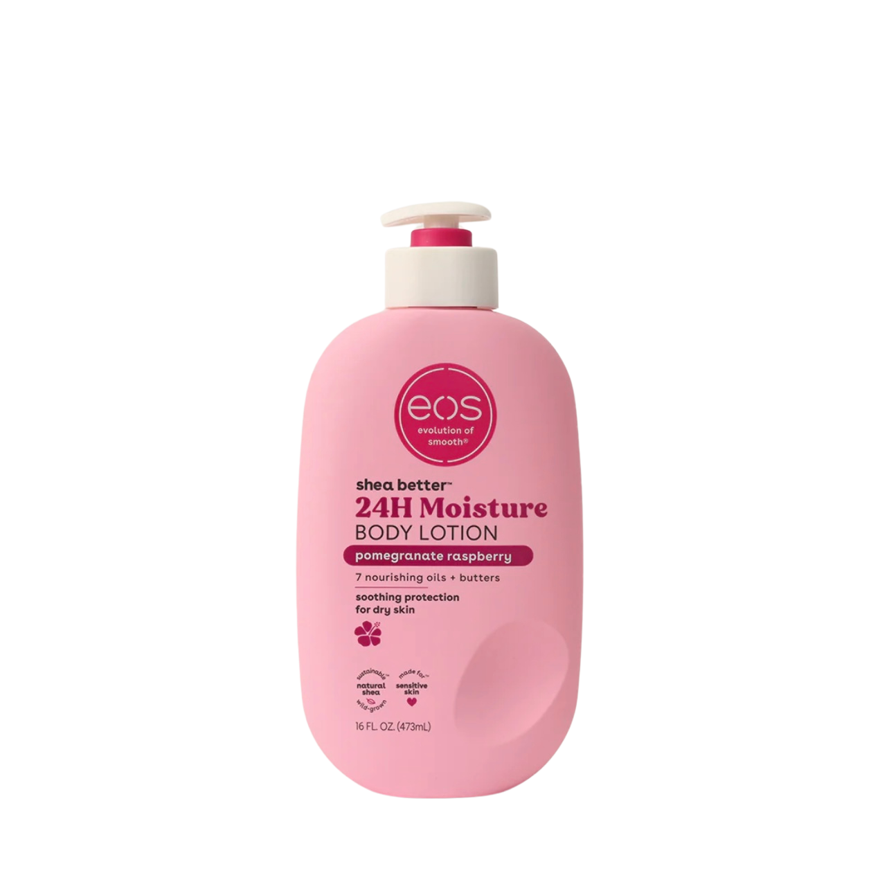 EOS Lait Corporel Karité Meilleure Hydratation - Grenade Framboise 473 ml