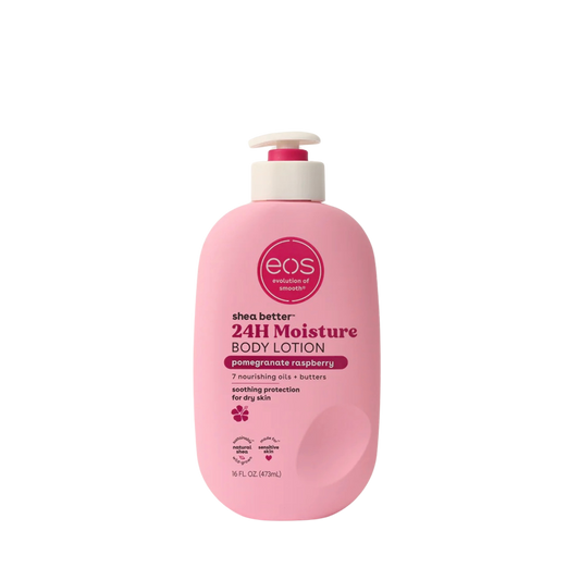 EOS Lait Corporel Karité Meilleure Hydratation - Grenade Framboise 473 ml